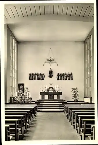 Ak Aachen in Nordrhein Westfalen, Missionshaus vom Hl. Geist, Broichweiden 3, Altar