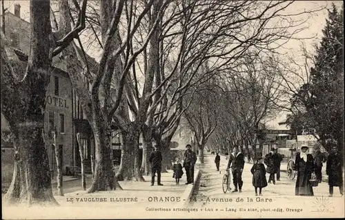 Ak Orange Vaucluse, Avenue de la Gare