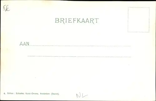 Ak Marken Nordholland Niederlande, Ortsansicht, mit Personen in Trachten