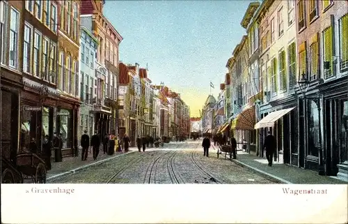Ak 's Gravenhage Den Haag Südholland, Wagenstraat