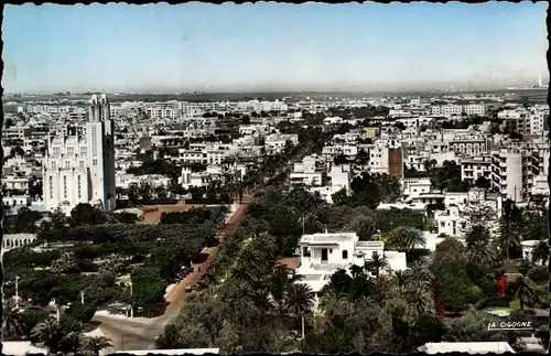 Ak Casablanca Marokko, Panorama sur la ville nouvelle