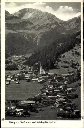 Ak Holzgau in Tirol, mit Lärchspitze, Panorama