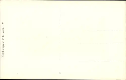 Ak Greiz im Vogtland, Panorama, Schloss, Kirchturm