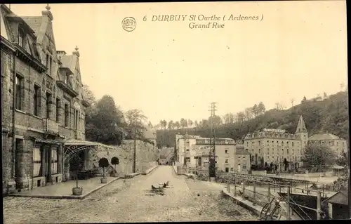 Ak Durbuy Wallonien Luxemburg, Grand Rue