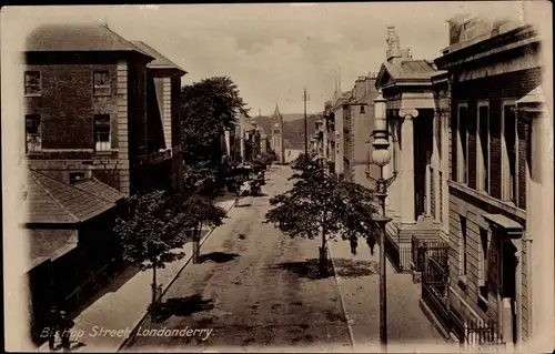 Ak Derry Londonderry Nordirland, Bisttop Street