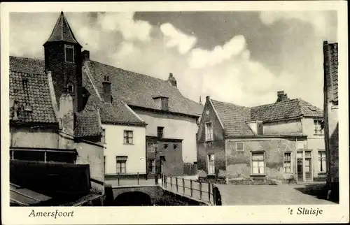 Ak Amersfoort Utrecht Niederlande, 't Sluisje