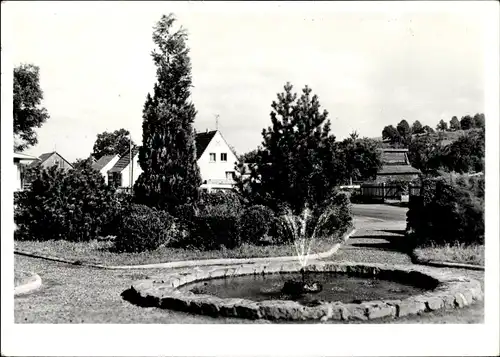 Ak Schönau vor dem Walde in Thüringen, Brunnen