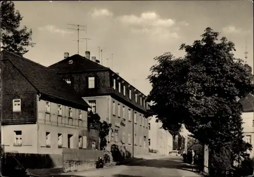 Ak  Walthersdorf Crottendorf im Erzgebirge, Rathaus