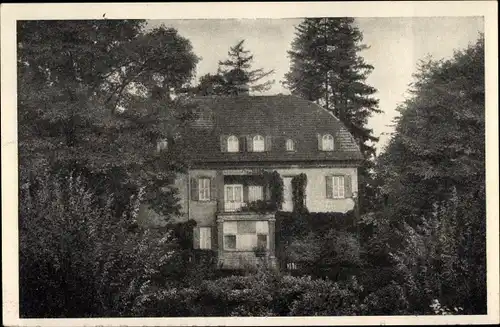 Ak Tannenfeld Loebichau Löbichau Thüringen, Sanatorium für Nervenkranke, Haus Tannegg