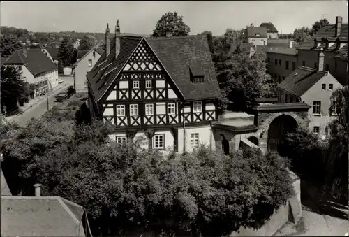 Ak Gößnitz in Thüringen, Altes Pfarrhaus