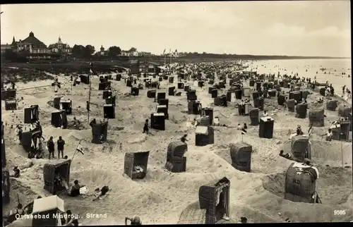 Ak Międzyzdroje Misdroy Pommern, Strand