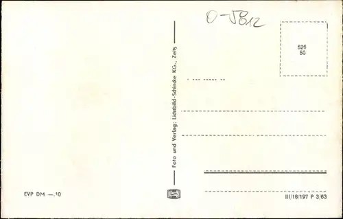 Ak Waltershausen in Thüringen, Krankenhaus