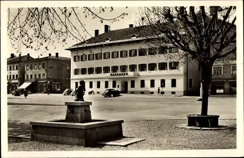 Ak Holzkirchen in Oberbayern, Hotel Gasthof Oberbräu