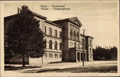 Ak Vaasa Wasa Finnland, Stadshuset, Regierungsgebäude