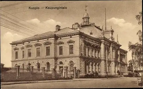 Ak Kuopio Finnland, Kaupungintalo, Gebäude