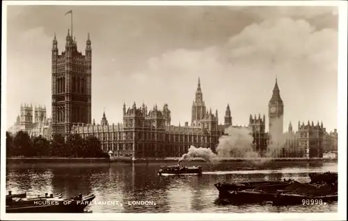 Ak London City England, Houses of Parliament