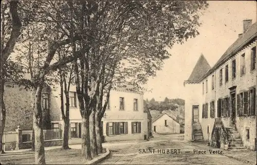 Ak Saint Hubert Yvelines, Place Verte