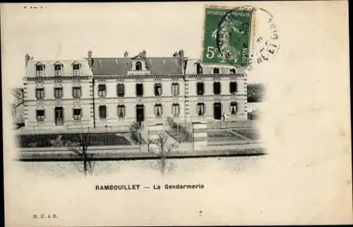 Ak Rambouillet Yvelines, La Gendarmerie