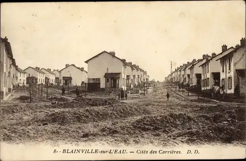 Ak Blainville sur l'Eau Meurthe et Moselle, Cité des Carrières