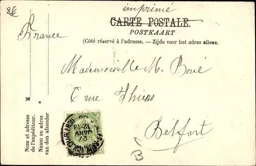 Ak Liège Lüttich Wallonien, Rue de l'Université