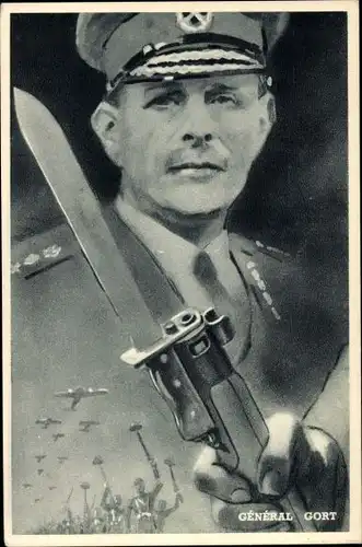 Ak General Gort, John Vereker, 6. Viscount Gort, britischer Feldmarschall, Portrait