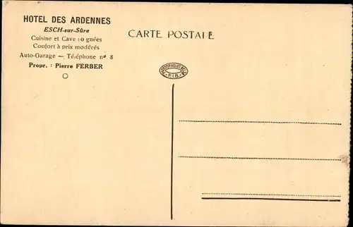 Ak Esch sur Sure Esch an der Sauer Luxemburg, Panorama