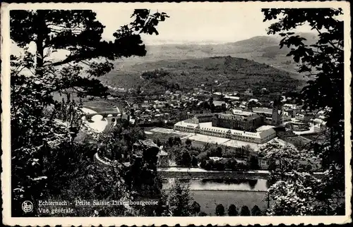 Ak Echternach Luxemburg, Petite Suisse Luxembourgcoise, Vue generale