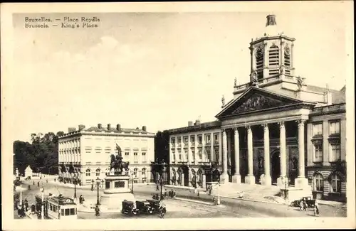 Ak Bruxelles Brüssel, Place Royale