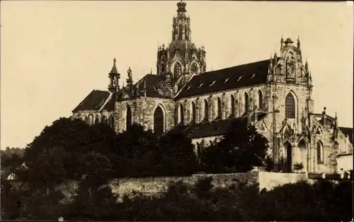 Ak Kladruby u Stříbra Kladrau Region Pilsen, Schlosskirche