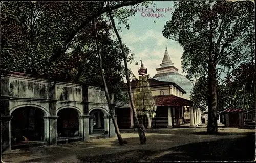Ak Colombo Ceylon Sri Lanka, Kotahena temple