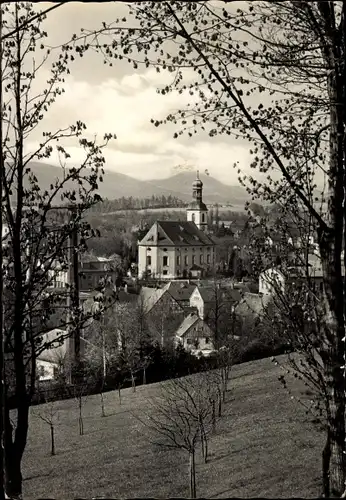 Ak Großschönau in der Oberlausitz Sachsen, Teilansicht