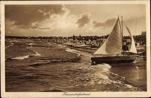 Ak Timmendorfer Strand in Holstein, Boot