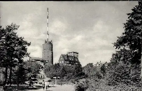 Ak Brotterode in Thüringen, Großer Inselsberg, Turm