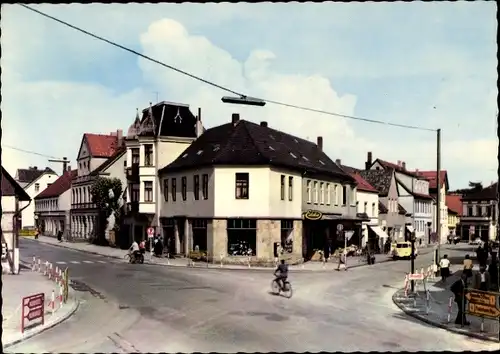 Ak Bad Lippspringe in Westfalen, Stadtmitte, Kaufhaus Schmidt Gründer