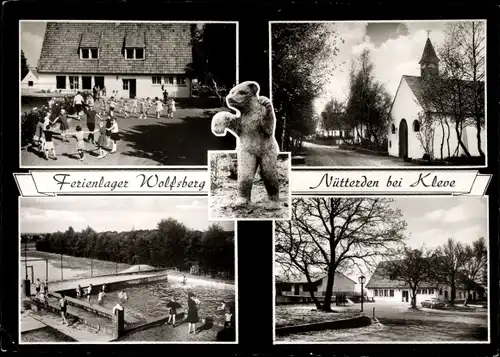 Ak Nütterden Kranenburg am Niederrhein, Ferienlager Wolfsberg, Kapelle