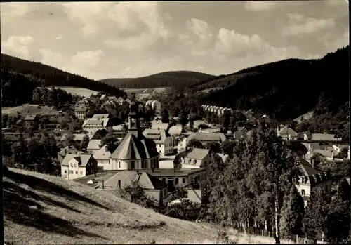 Ak Schmiedeberg Dippoldiswalde im Erzgebirge, Panorama