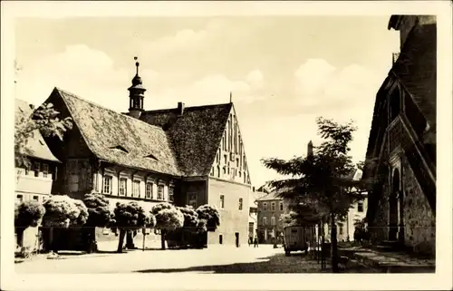 Ak Buttstädt in Thüringen, Am Rathaus