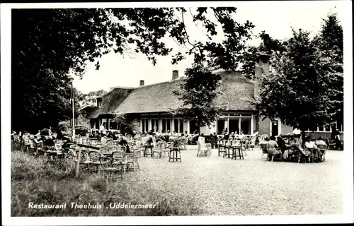 Ak Uddel Gelderland Niederlande, Restaurant Theehuis Uddelermeer