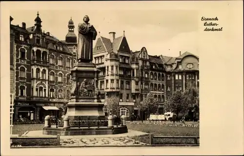 Ak Lutherstadt Eisenach in Thüringen, Lutherdenkmal