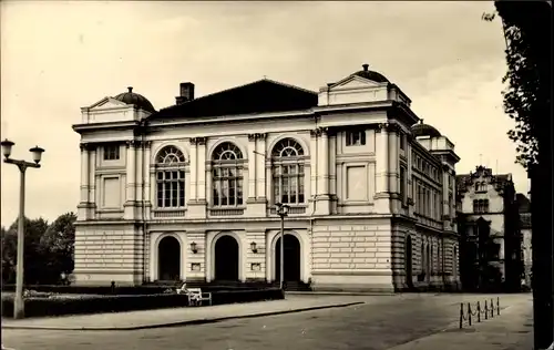 Ak Lutherstadt Eisenach in Thüringen, Landestheater, Außenansicht