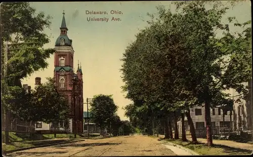 Ak Delaware Ohio USA, University Ave