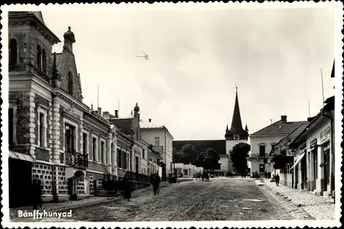 Ak Huedin Bánffyhunyad Heynod Rumänien, Straßenpartie