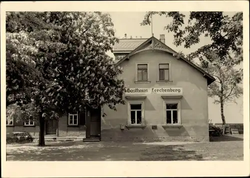 Ak Possendorf Bannewitz Osterzgebirge, Blick zur Gaststätte Lerchenberg