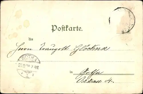 Litho Mainz am Rhein, Stadtansicht, Singende Frösche, Dampfer