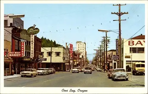 Ak Coos Bay Oregon USA, Main Street