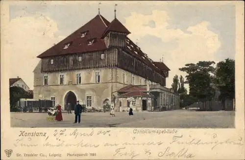 Ak Konstanz am Bodensee, Consiliumsgebäude