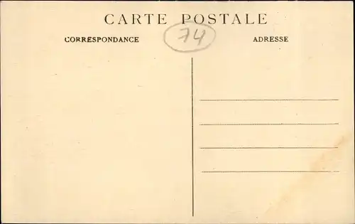 Ak Faverges Haute Savoie, Rue Carnot