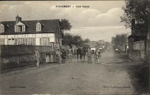 Ak Richemont Seine Maritime, Cote Ouest