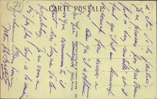 Ak Forêt de Sénart Essonne, Route de Melun