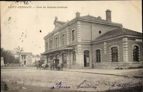 Ak Saint Germain en Laye Yvelines, Gare de Grande Ceinture